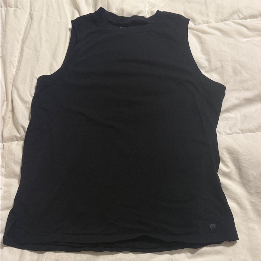 Fabletics - Black Muscle Tee - Small